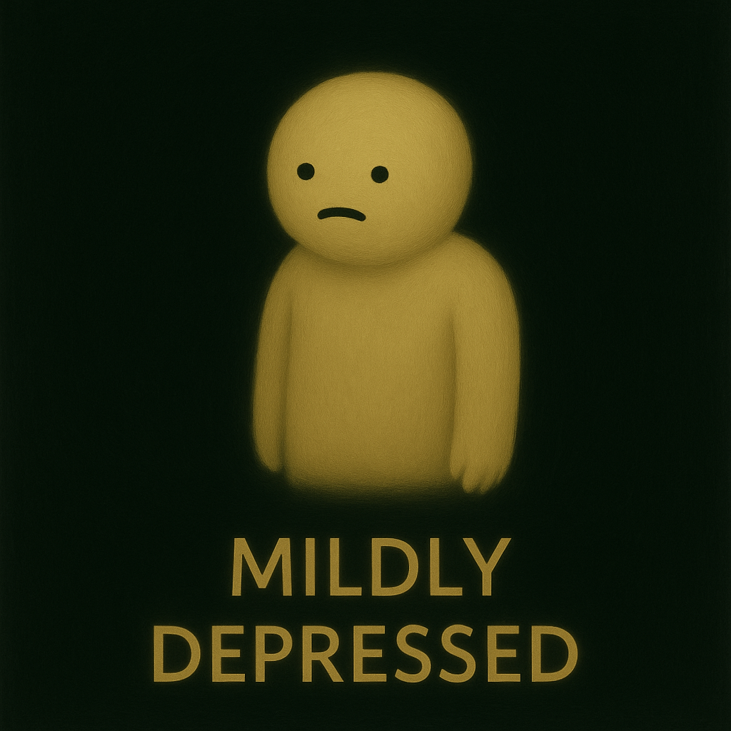 Sad figure